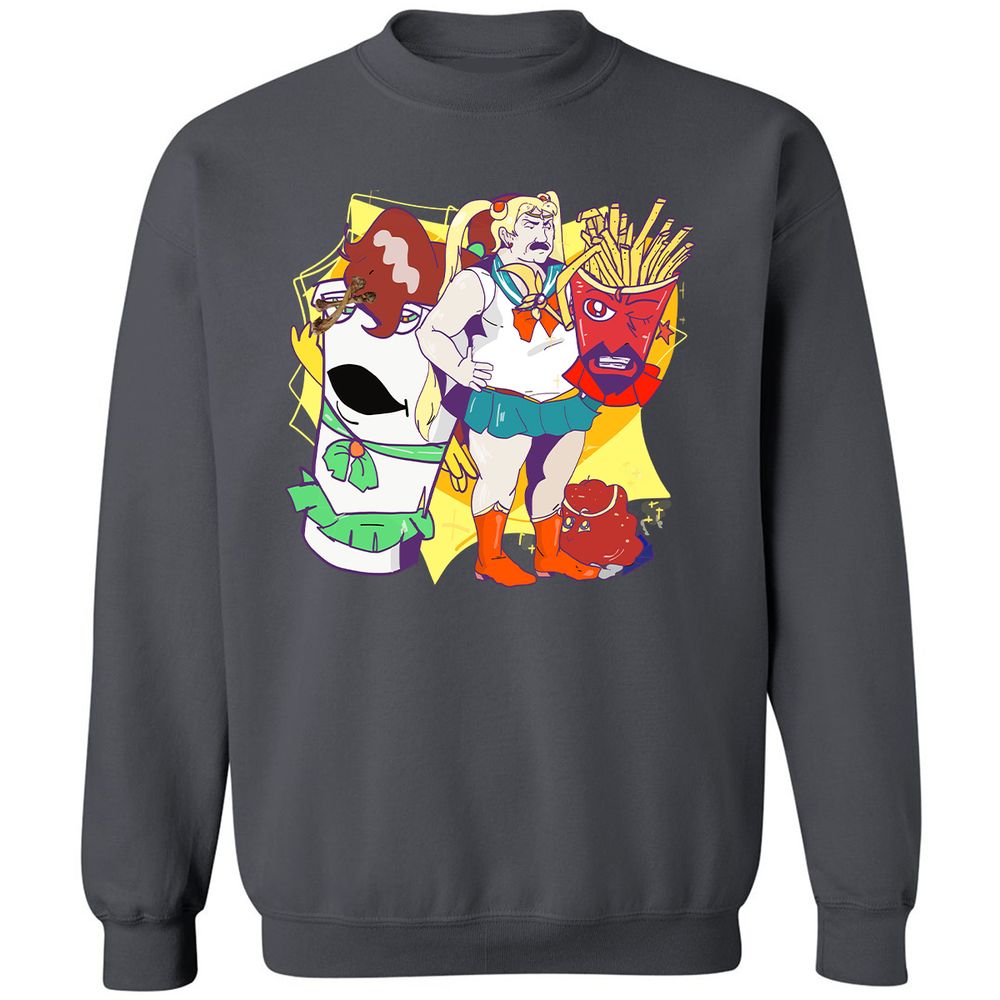 Classic Unisex Sweatshirt - LZWE2VWL - Charcoal - 7