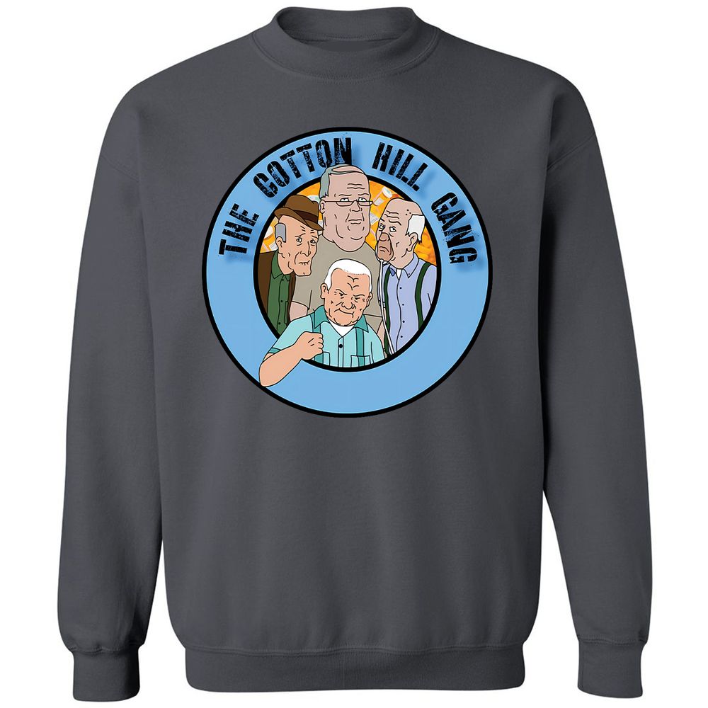 Classic Unisex Sweatshirt - LW6YKPCY - Charcoal - 7