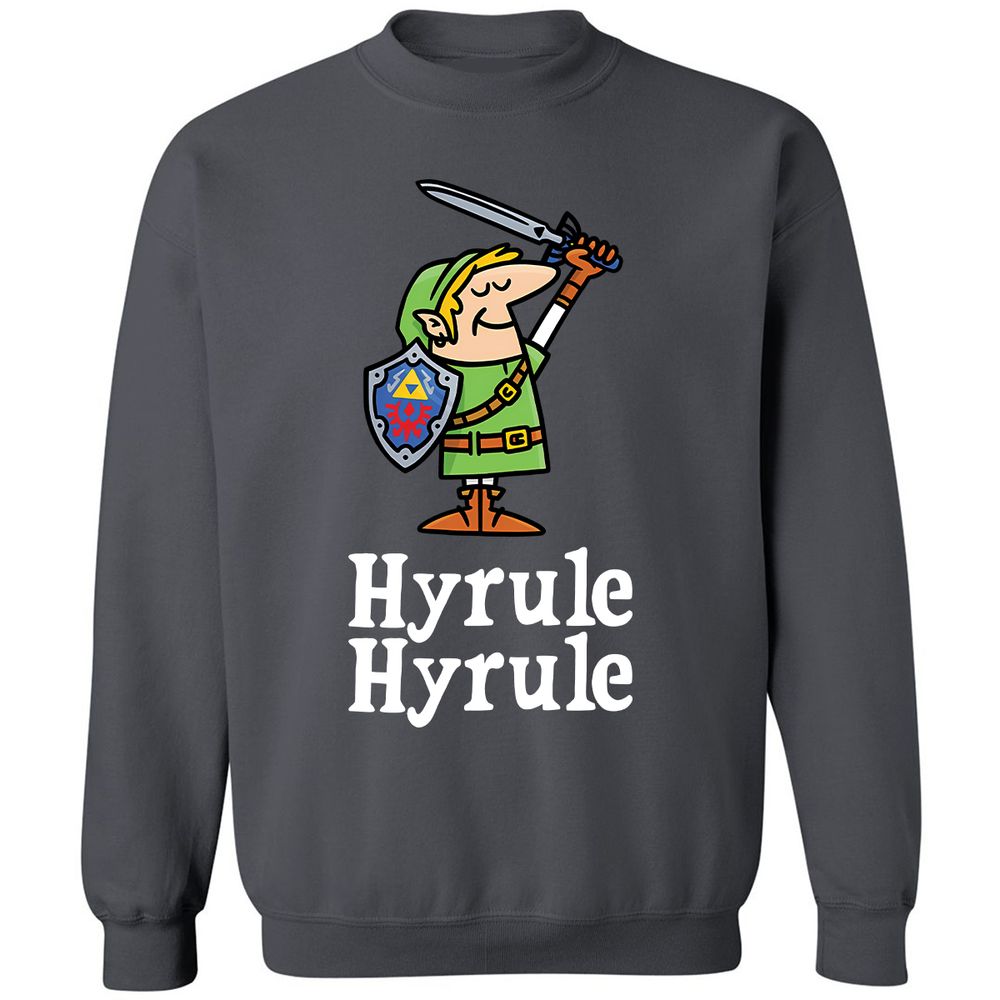 Classic Unisex Sweatshirt - LKQKHUZN - Charcoal - 7
