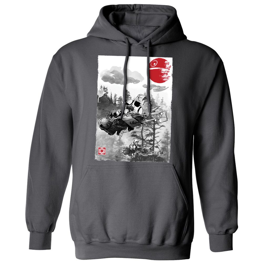 Classic Unisex Hoodie - 6RT749D9 - Charcoal - 7