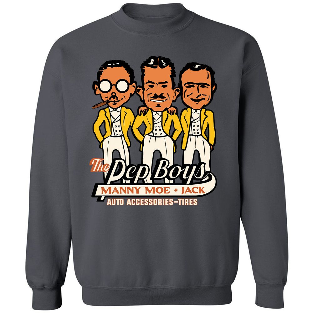 Classic Unisex Sweatshirt - RN3BYHVF - Charcoal - 7