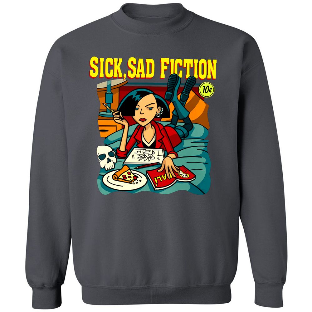 Classic Unisex Sweatshirt - E75WNK7K - Charcoal - 7