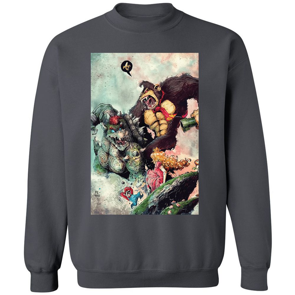 Classic Unisex Sweatshirt - WX3UADL8 - Charcoal - 7