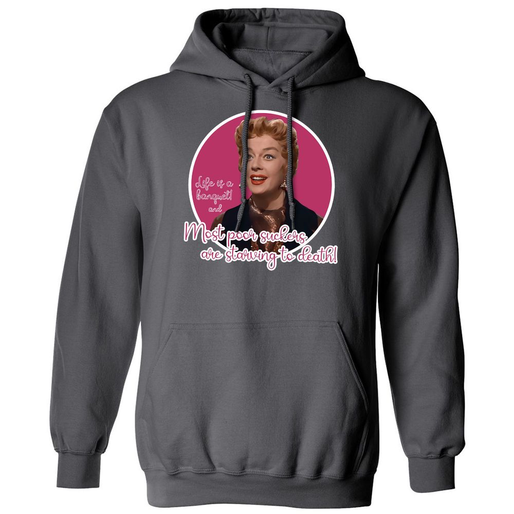 Classic Unisex Hoodie - LRLMX8UD - Charcoal - 7