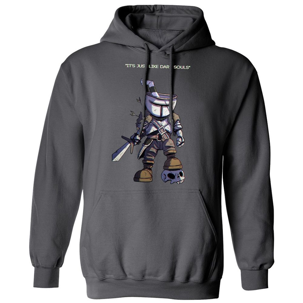 Classic Unisex Hoodie - C4C94ERE - Charcoal - 7