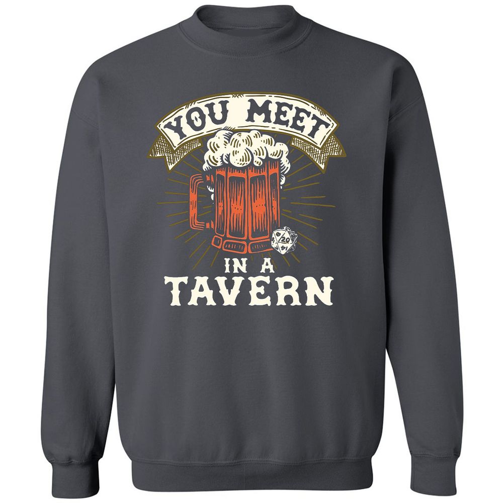 Classic Unisex Sweatshirt - L7HUC8AH - Charcoal - 7