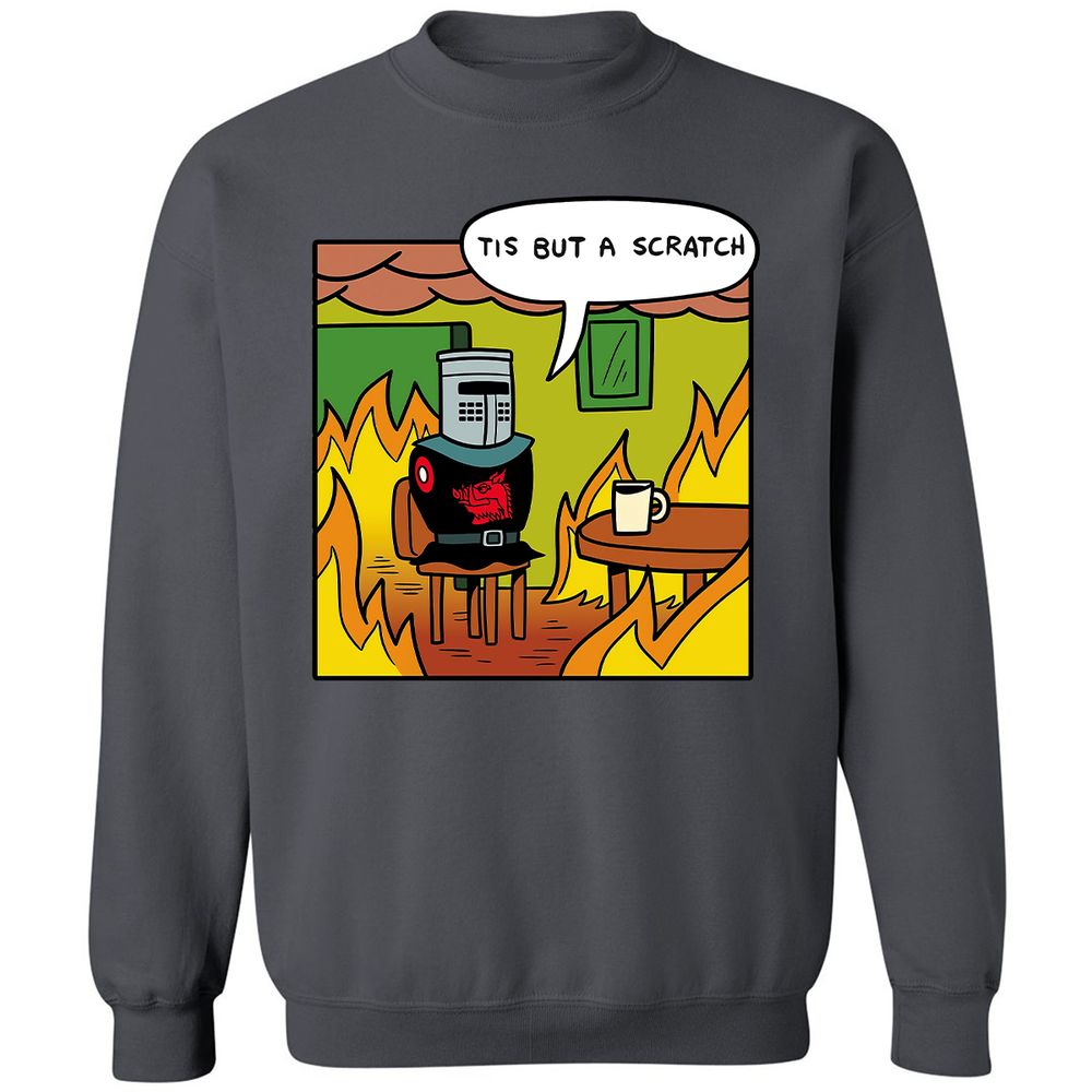 Classic Unisex Sweatshirt - NSBNF3LV - Charcoal - 7