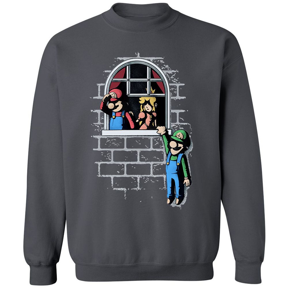 Classic Unisex Sweatshirt - HNPZ8VDX - Charcoal - 7