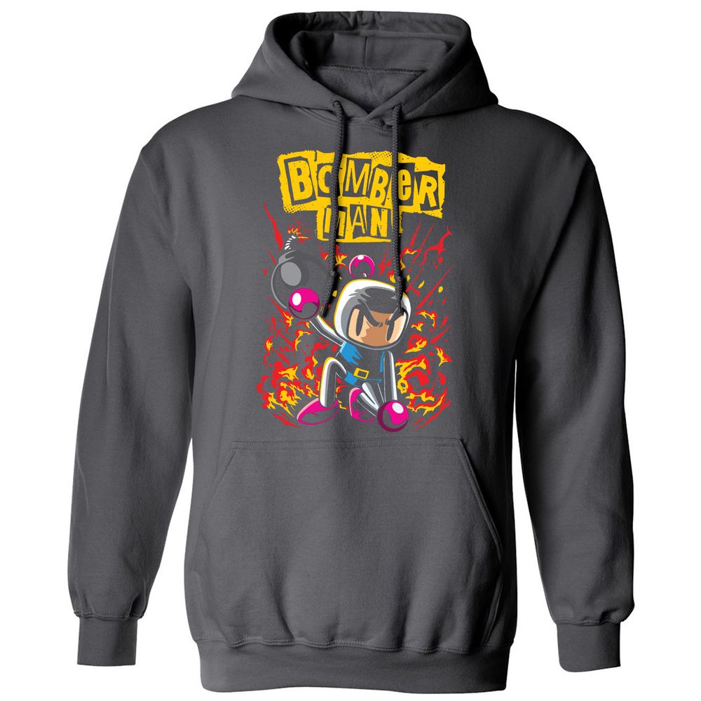 Classic Unisex Hoodie - VK7KGMU2 - Charcoal - 7