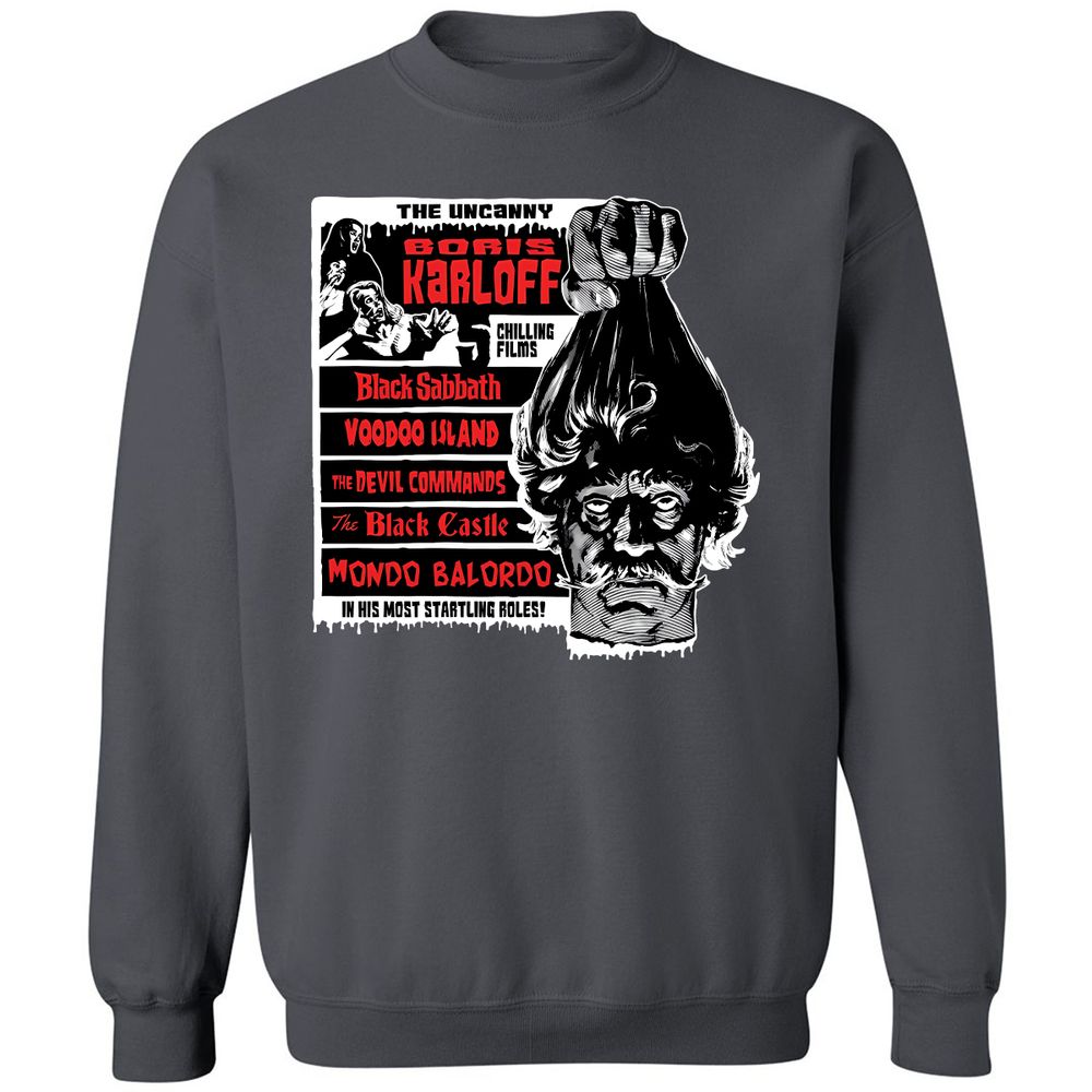 Classic Unisex Sweatshirt - 7DSKSDNU - Charcoal - 7