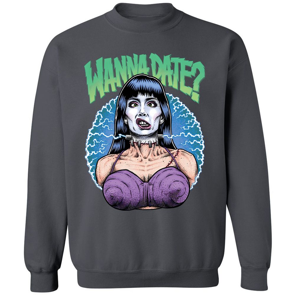 Classic Unisex Sweatshirt - YDR5YB6X - Charcoal - 7