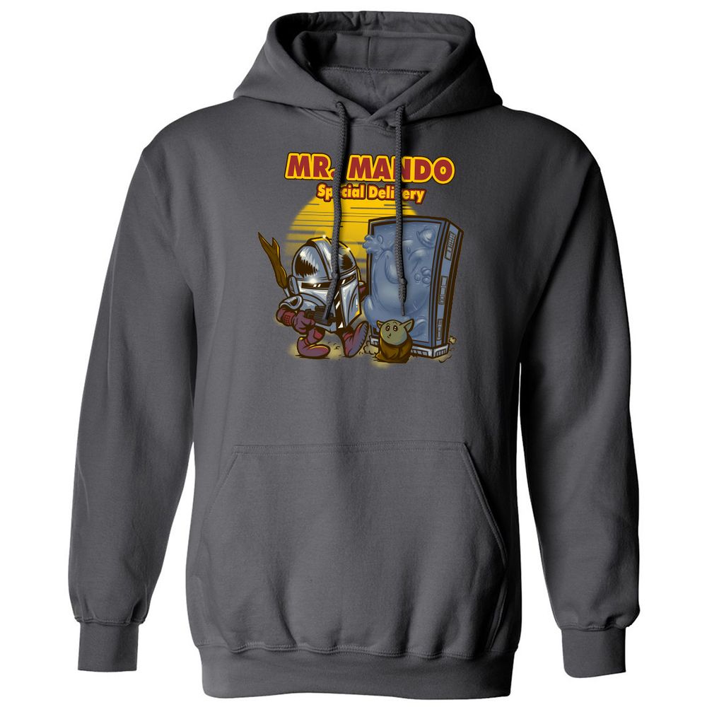 Classic Unisex Hoodie - YSURBPWN - Charcoal - 7