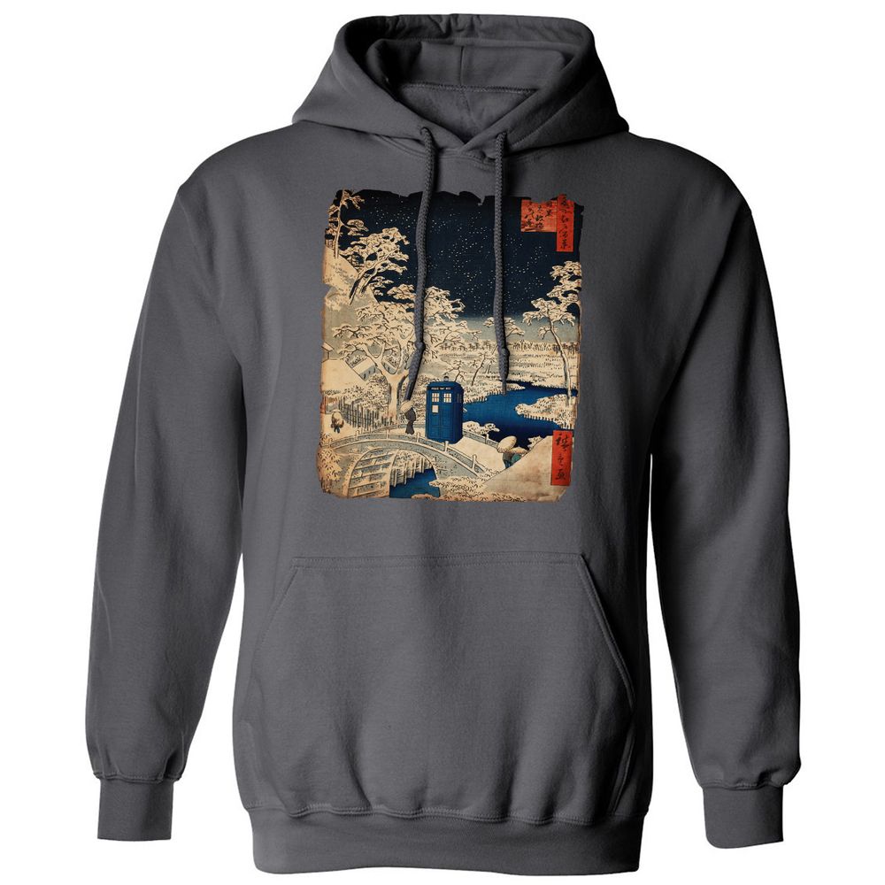 Classic Unisex Hoodie - HJ3KZJ1T - Charcoal - 7