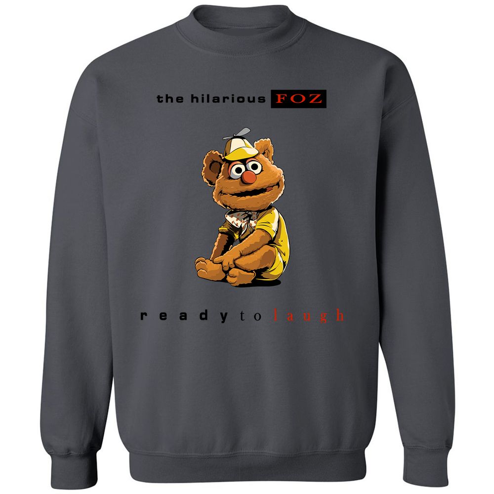 Classic Unisex Sweatshirt - 5HVZQ6KN - Charcoal - 7