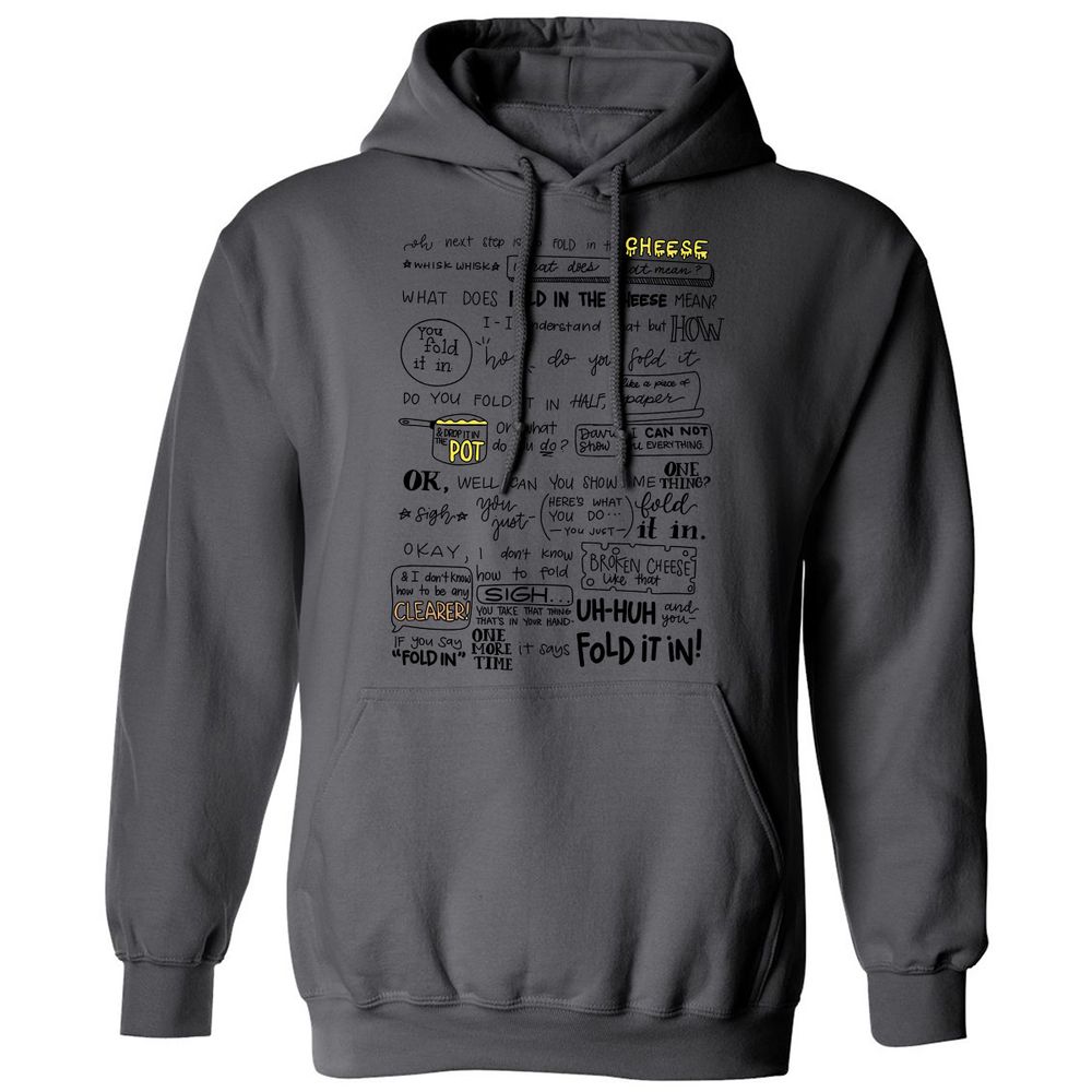 Classic Unisex Hoodie - KWGDBTBA - Charcoal - 7