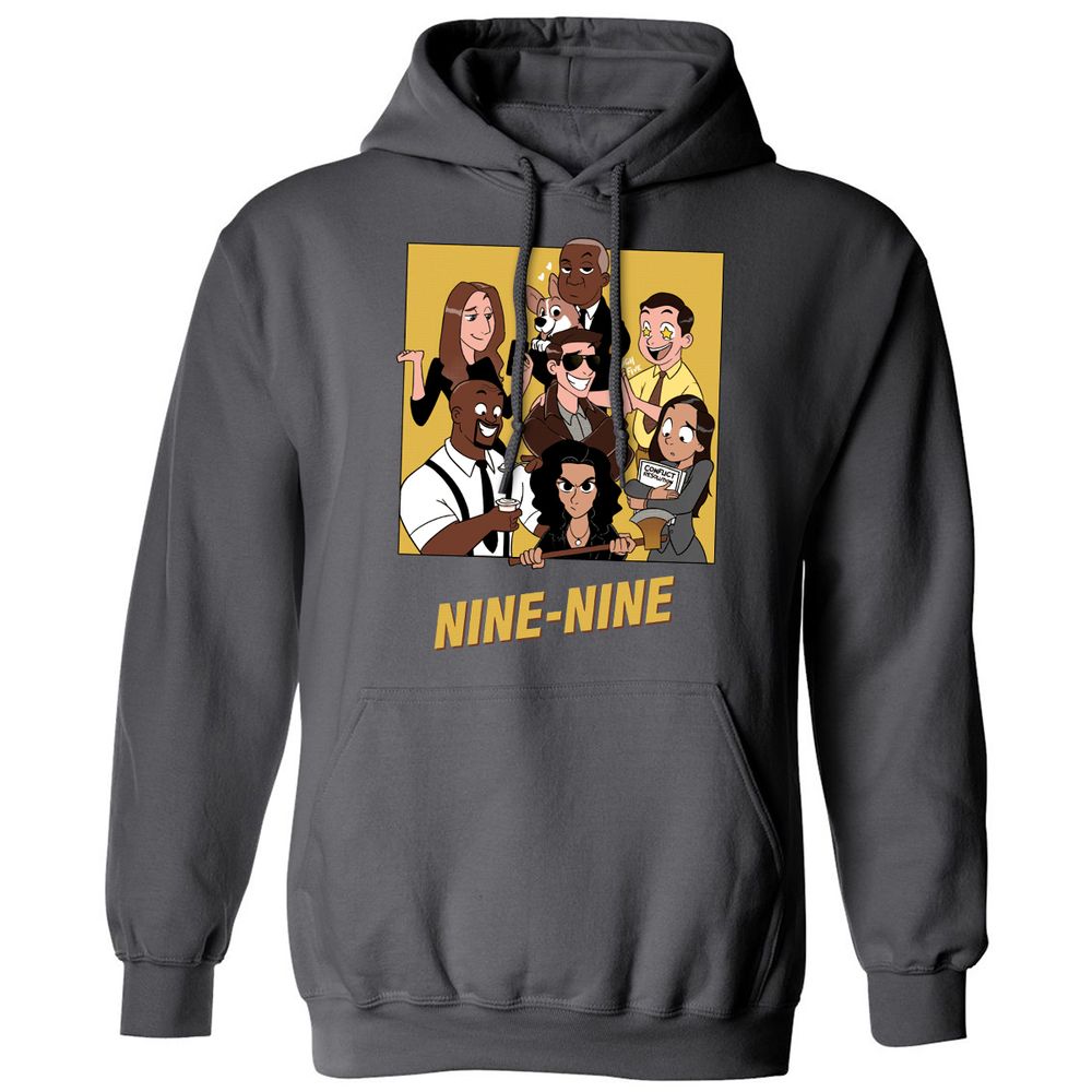 Classic Unisex Hoodie - WLB9GZFE - Charcoal - 7
