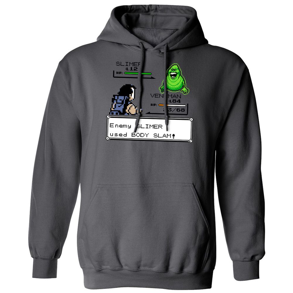 Classic Unisex Hoodie - YQHMEJ9E - Charcoal - 7