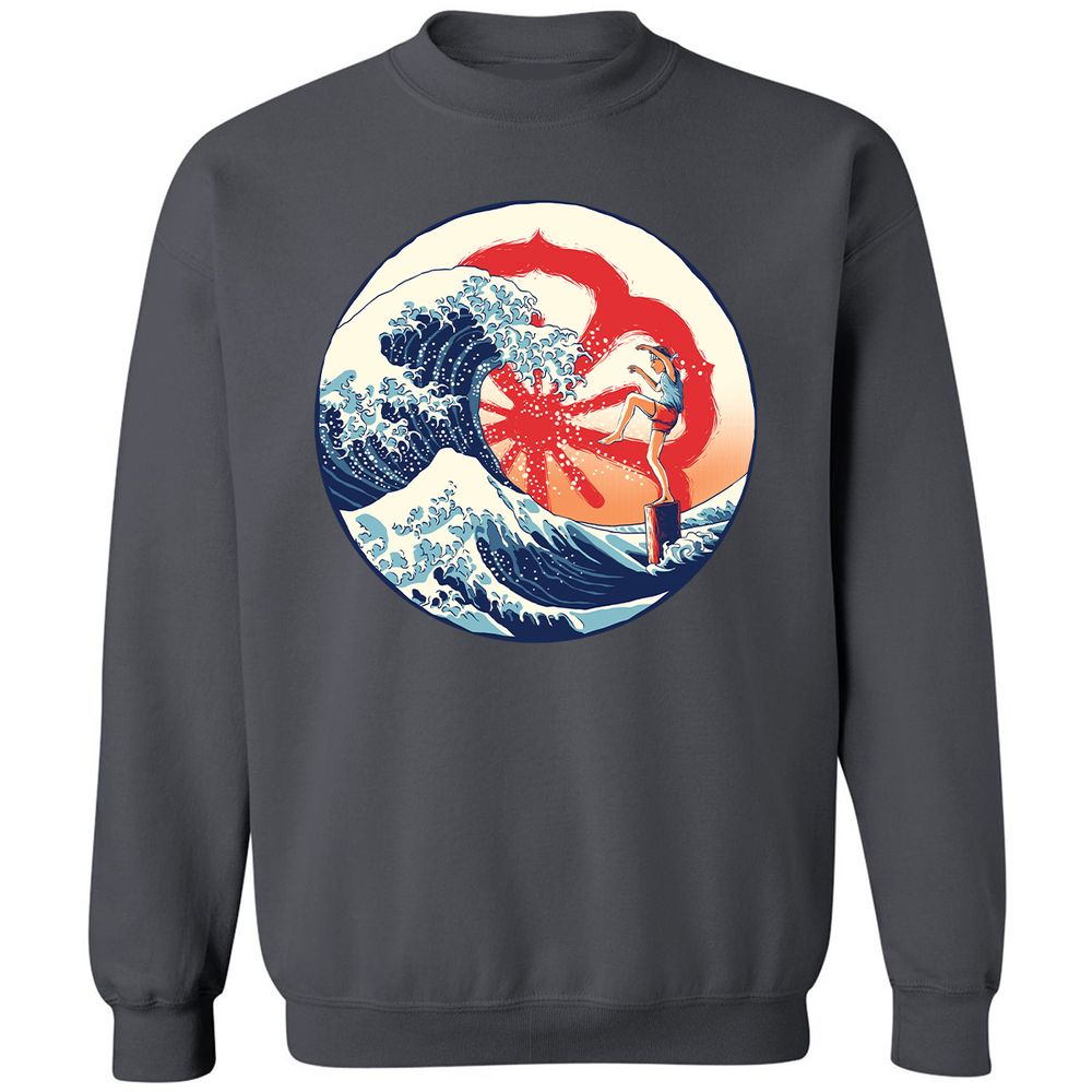 Classic Unisex Sweatshirt - 3WBHPM4N - Charcoal - 7