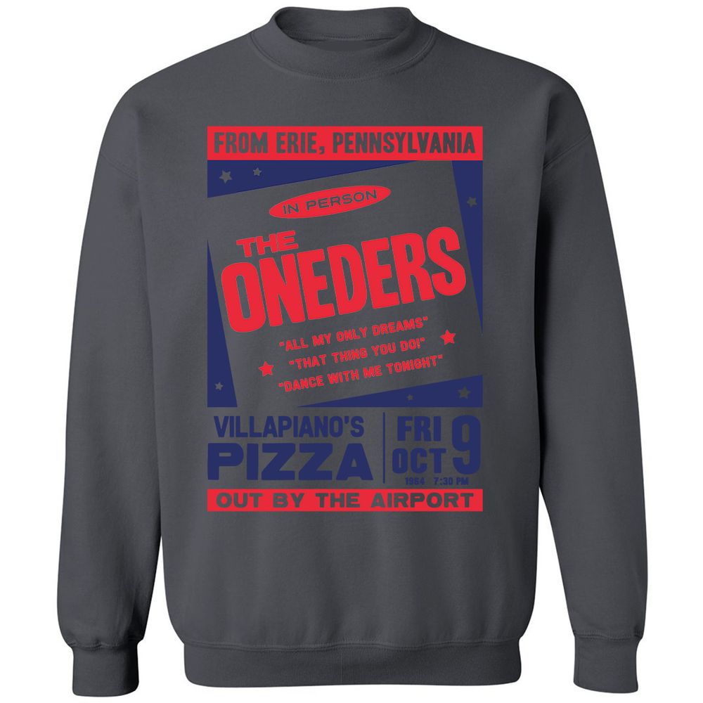 Classic Unisex Sweatshirt - P2R2VAKE - Charcoal - 7