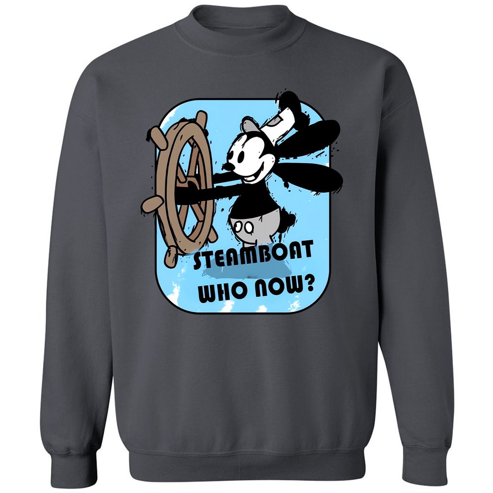 Classic Unisex Sweatshirt - U5FC7AFM - Charcoal - 7