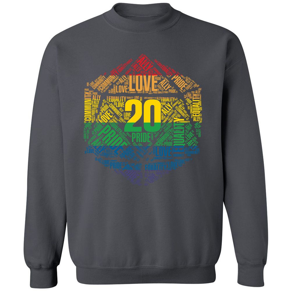 Classic Unisex Sweatshirt - L134G5W1 - Charcoal - 7
