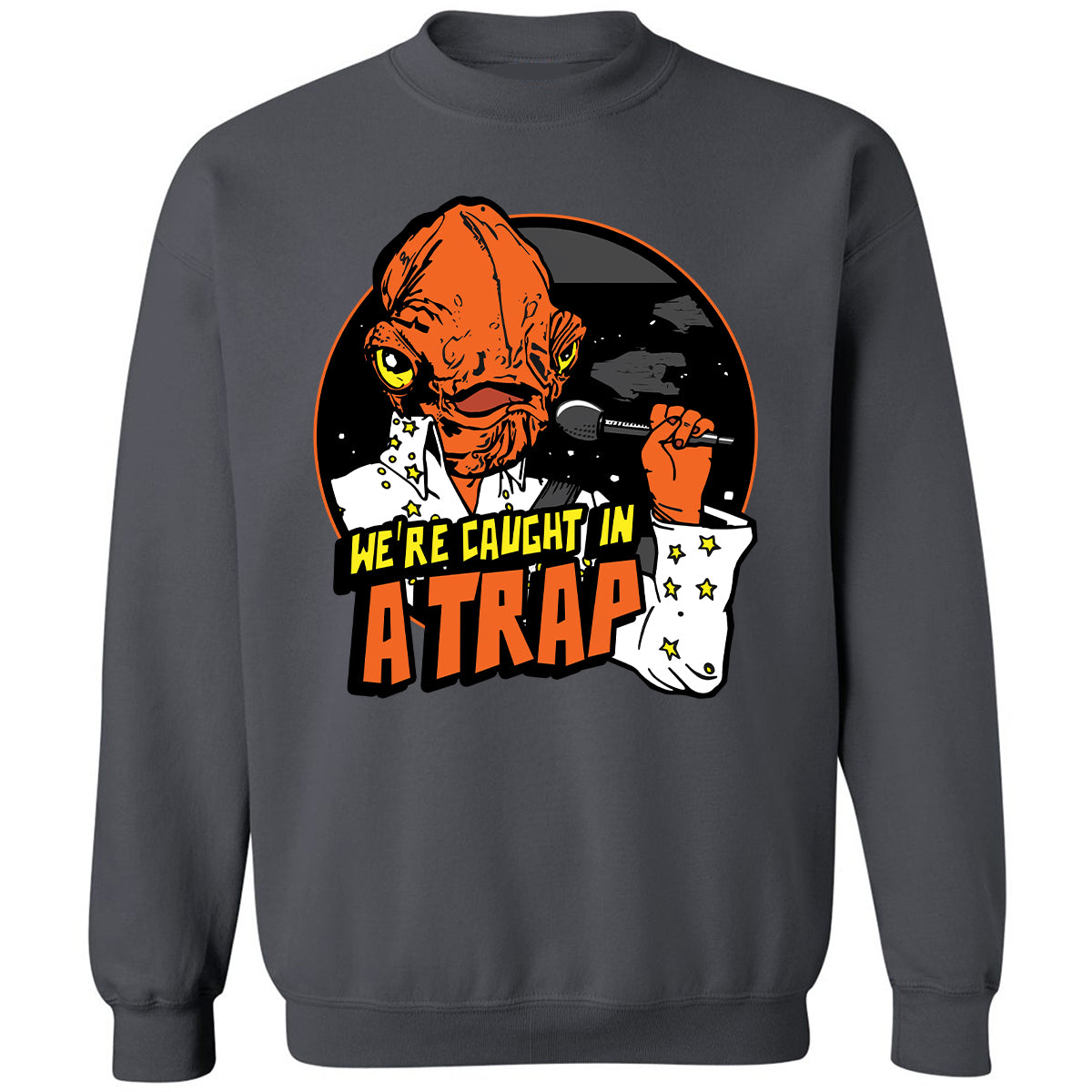 Classic Unisex Sweatshirt - 3XNXZMHN - Charcoal - 7