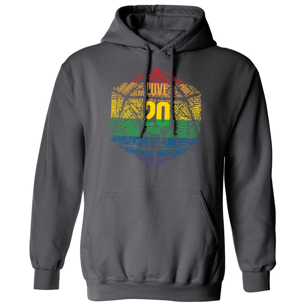 Classic Unisex Hoodie - J4PHH11P - Charcoal - 7