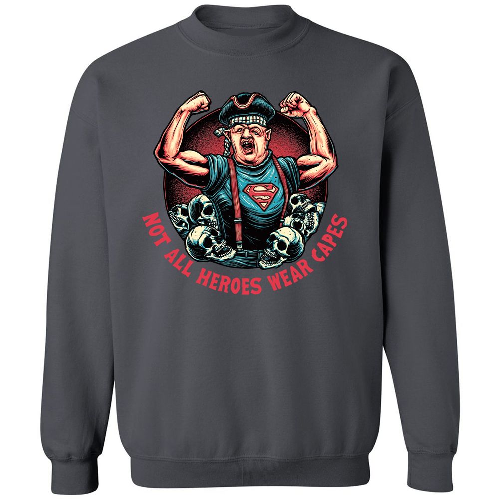 Classic Unisex Sweatshirt - MKJHWZ6K - Charcoal - 7