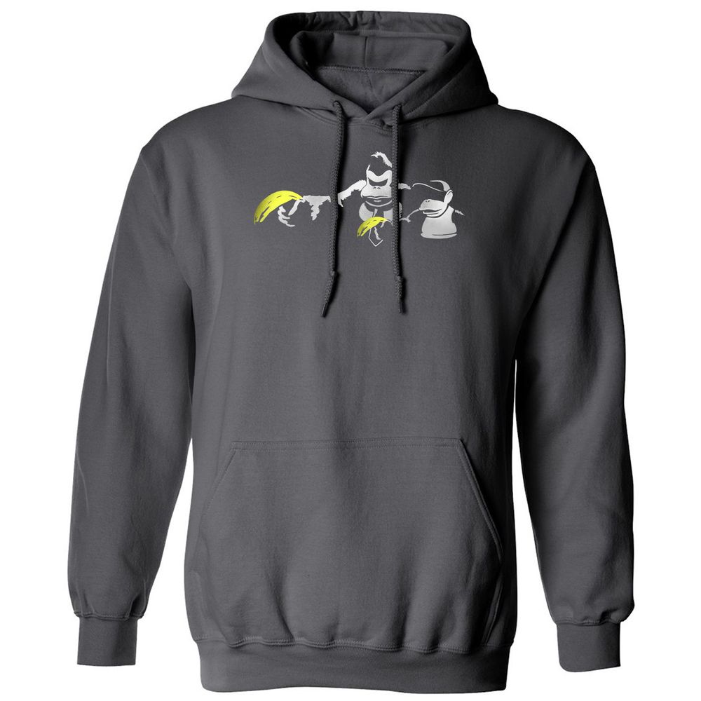 Classic Unisex Hoodie - UVHNWUWP - Charcoal - 7