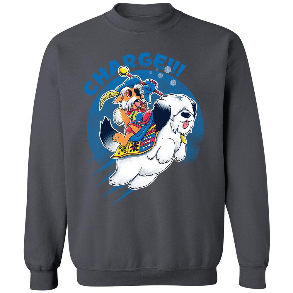 Classic Unisex Sweatshirt - TNHJ7PK9 - Charcoal - 7
