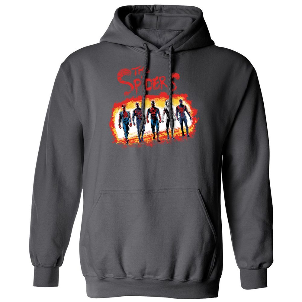 Classic Unisex Hoodie - T9A7DKN6 - Charcoal - 7