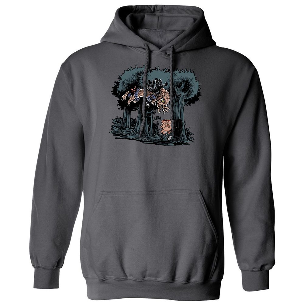 Classic Unisex Hoodie - PG5TF2XA - Charcoal - 7