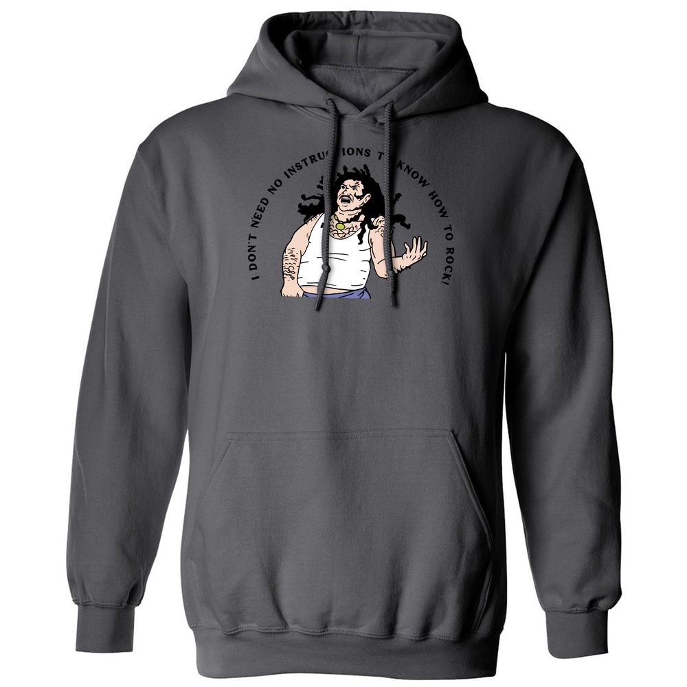 Classic Unisex Hoodie - TWY1S5VU - Charcoal - 7