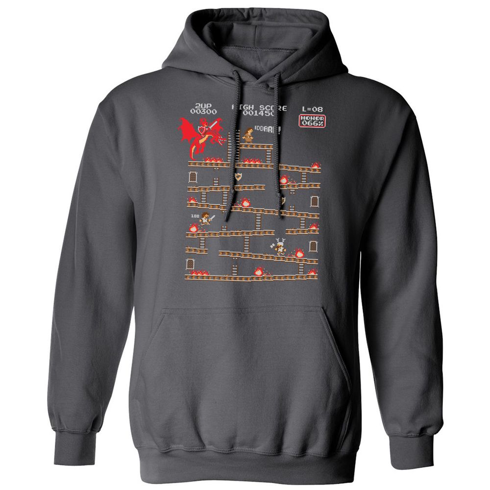 Classic Unisex Hoodie - FXJDMKYN - Charcoal - 7