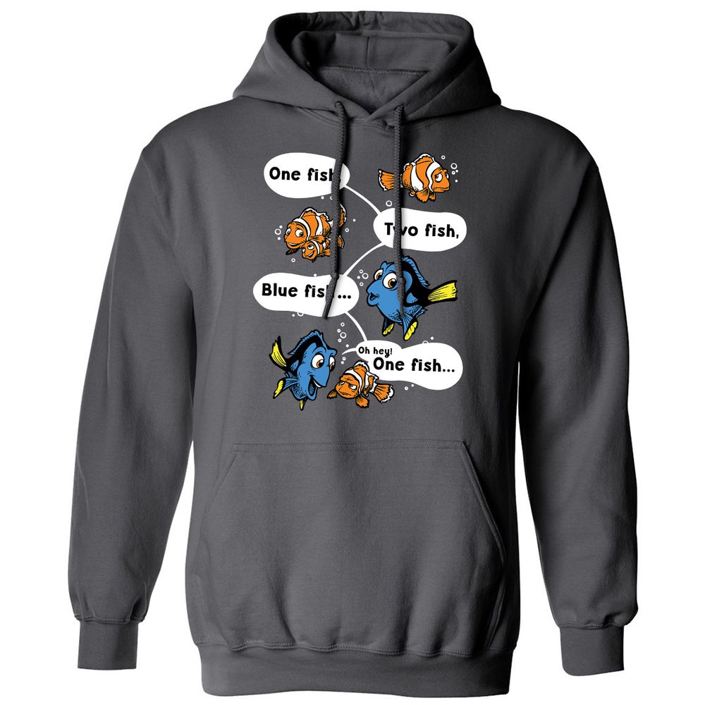 Classic Unisex Hoodie - LWDKB81T - Charcoal - 7