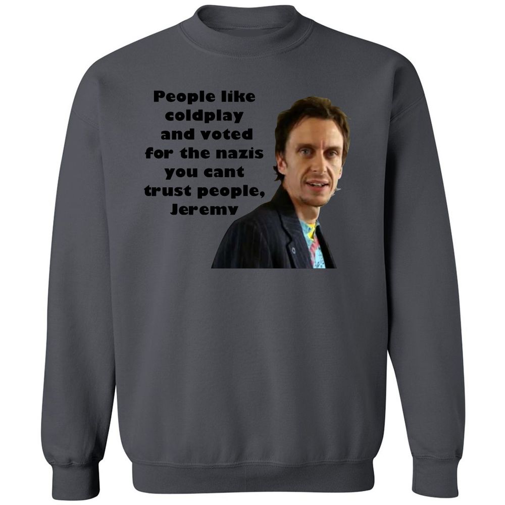 Classic Unisex Sweatshirt - D8CVV3C9 - Charcoal - 7