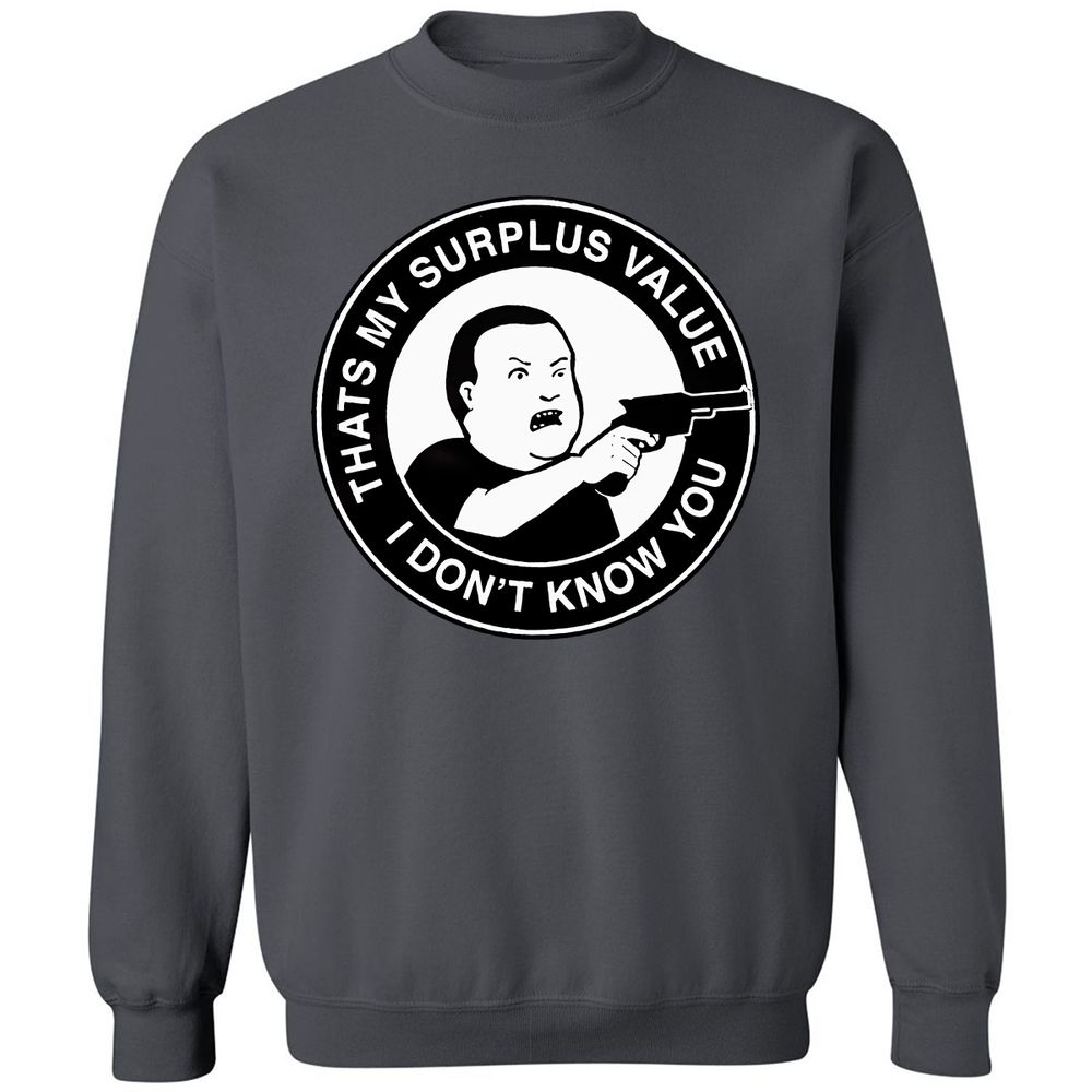 Classic Unisex Sweatshirt - 4N8V3KBL - Charcoal - 7