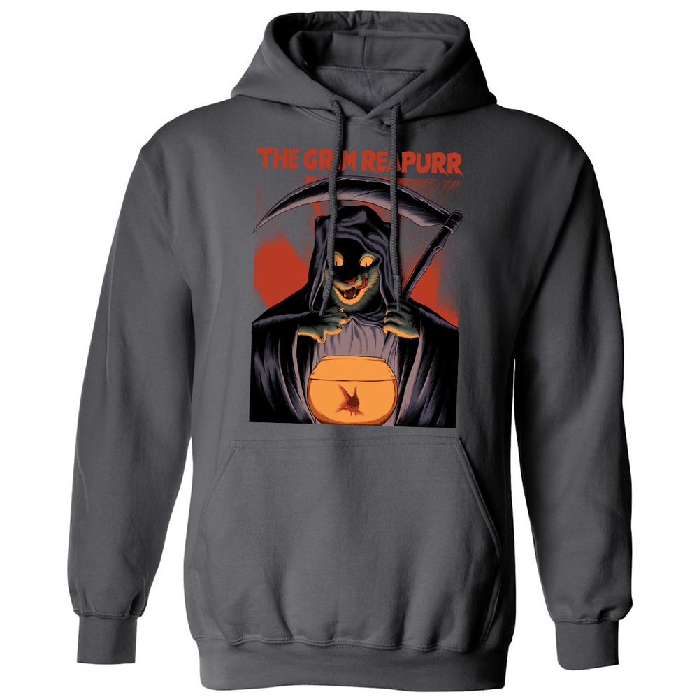 Classic Unisex Hoodie - Q1PT6WY9 - Charcoal - 7