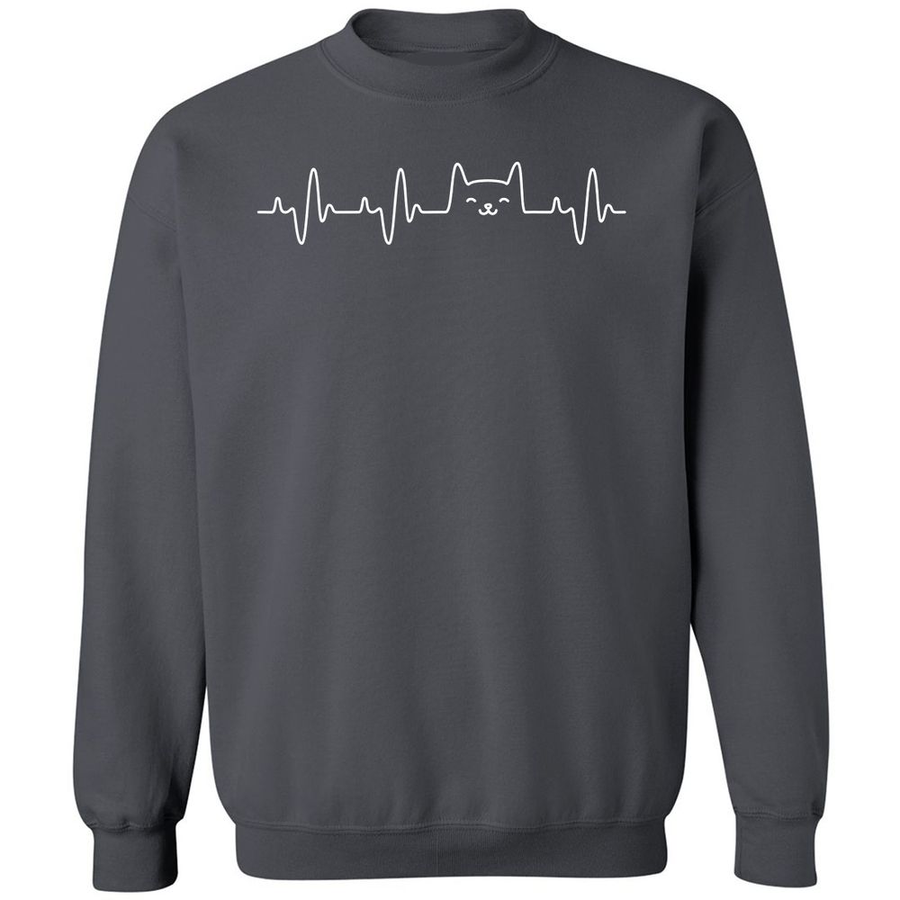 Classic Unisex Sweatshirt - UXQKA4ZM - Charcoal - 7