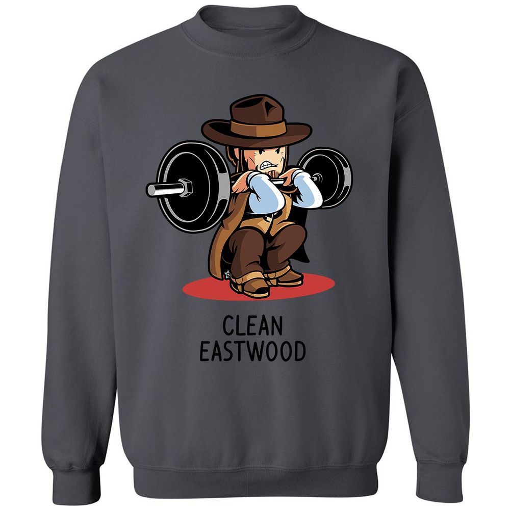 Classic Unisex Sweatshirt - EHCJ6HHW - Charcoal - 7