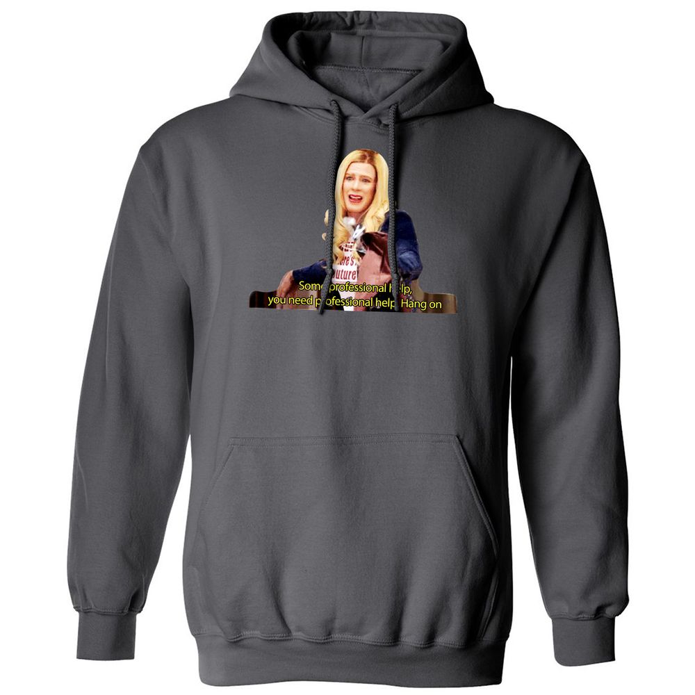 Classic Unisex Hoodie - V69XC8AQ - Charcoal - 7