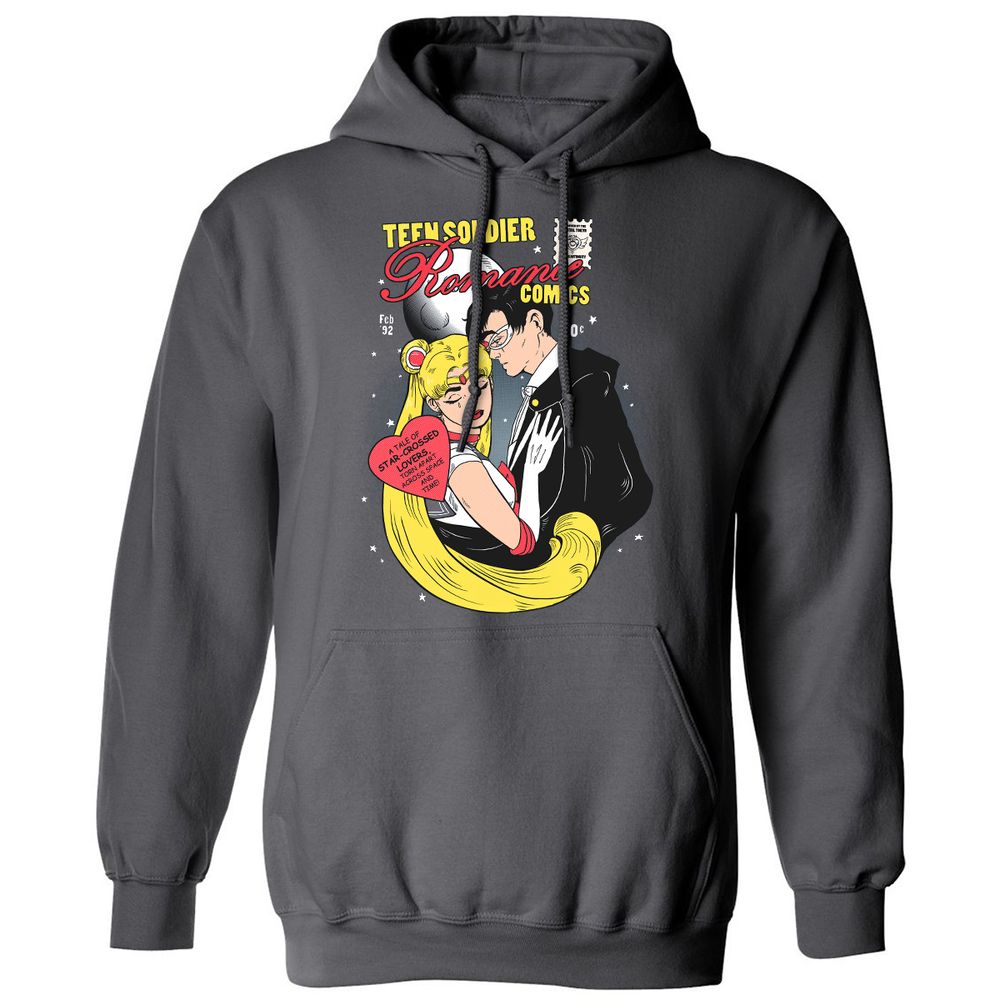 Classic Unisex Hoodie - GH89QLA6 - Charcoal - 7