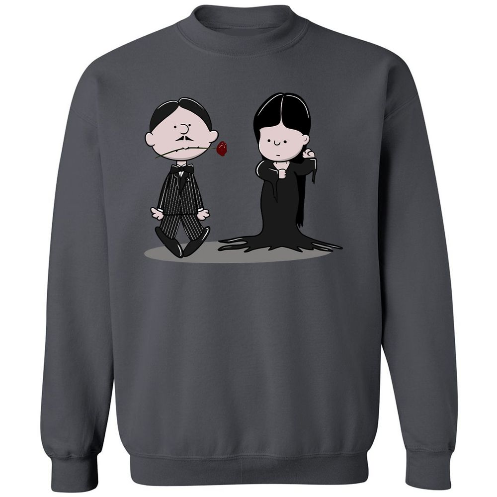 Classic Unisex Sweatshirt - QMA1UTKQ - Charcoal - 7