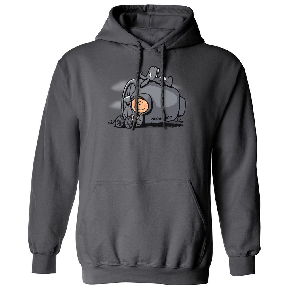 Classic Unisex Hoodie - F8DC3XEQ - Charcoal - 7