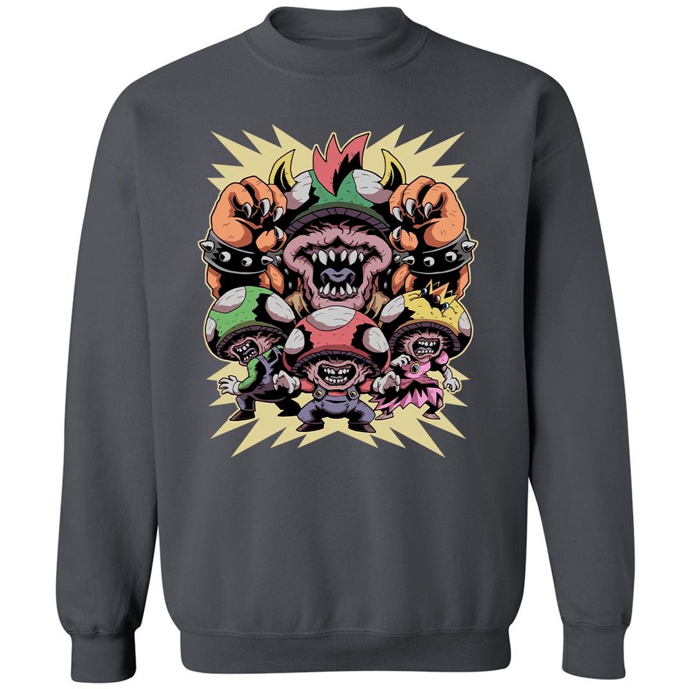 Classic Unisex Sweatshirt - N13F4R7P - Charcoal - 7