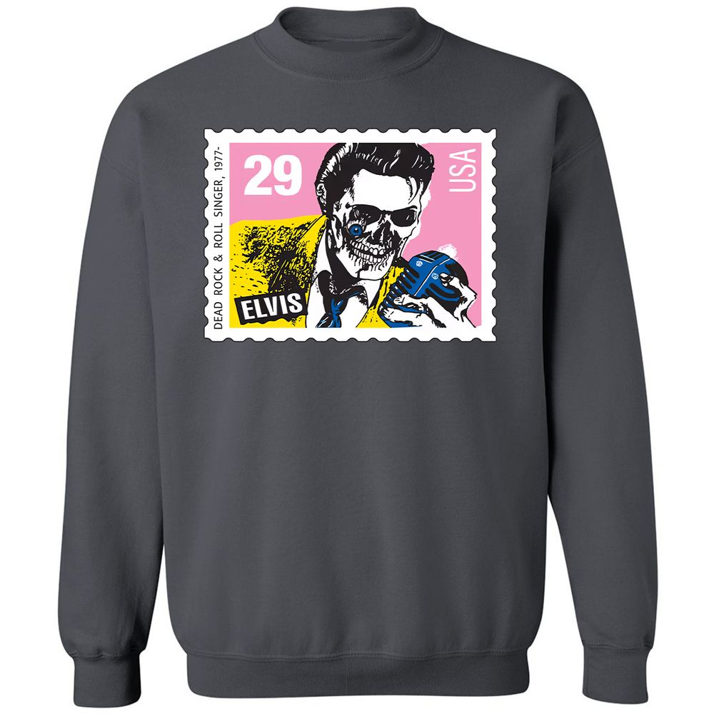 Classic Unisex Sweatshirt - XYR76VJY - Charcoal - 7
