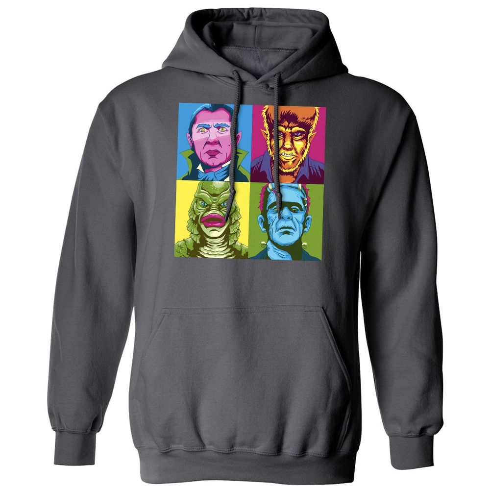 Classic Unisex Hoodie - QQG74CA5 - Charcoal - 7