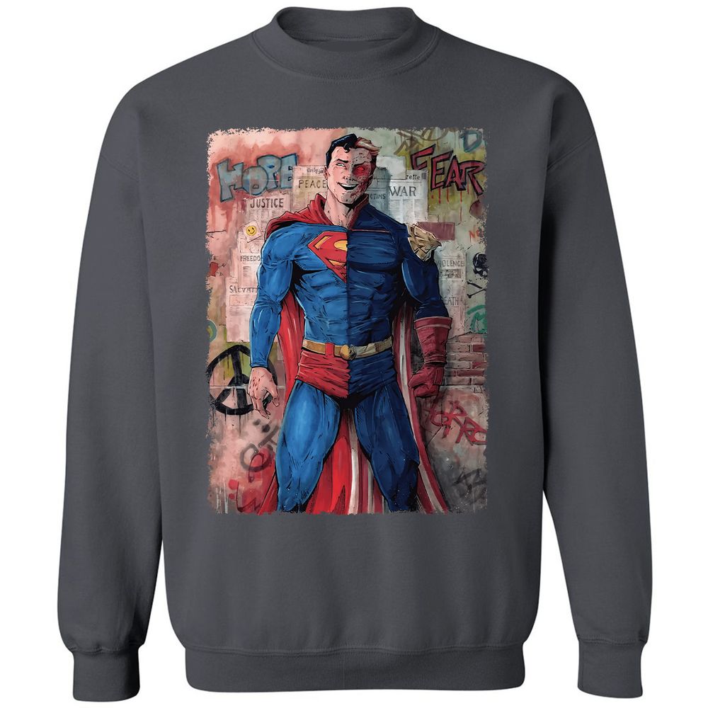 Classic Unisex Sweatshirt - RCMVMGCM - Charcoal - 7