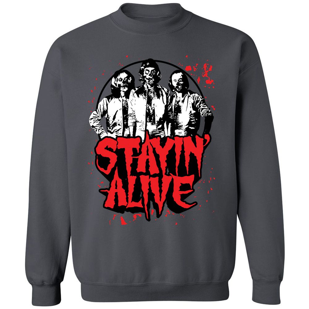 Bee Gees Stay Alive - Charcoal - 7