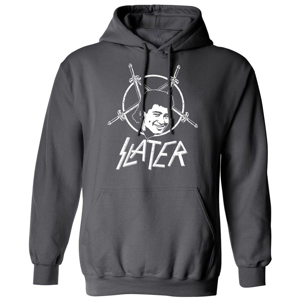 Classic Unisex Hoodie - UZWL8JR2 - Charcoal - 7